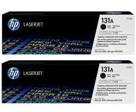 HP Toner 131A Black 2.4k Dual Pack CF210XD - 247352 - zdjęcie 1